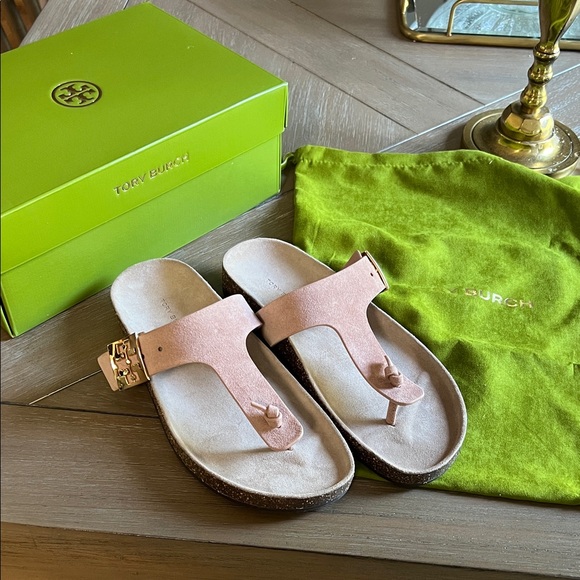 Tory Burch Blush Pink Sandals - Picture 1 of 5